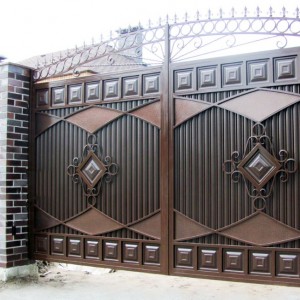 Ворота и калитки распашные на заказ