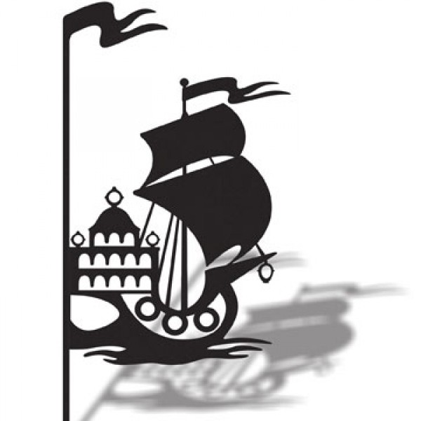 Указатель ветра большой "Корабль" Указатель ветра большой "Корабль"