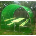 Дачная беседка Пион под поликарбонат Дачная беседка Пион под поликарбонат