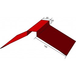 Планка конька фигурного