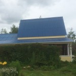 Лист Тетон (изумруд, синий)