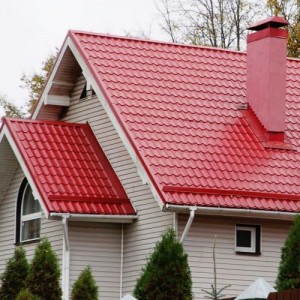 Крыша из металлочерепицы