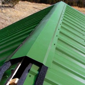 Конек крыши. Сложный элемент