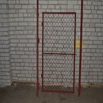 Калитка  из сетки рабицы
