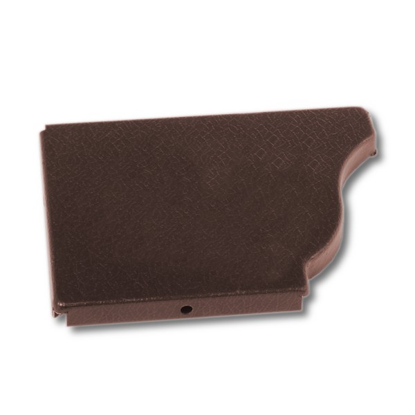 Заглушка желоба 120х86 левая "МП МОДЕРН"