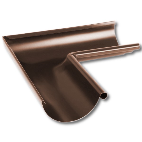 Угол желоба внутренний D125 "МП Престиж" 90 Угол желоба внутренний D125 "МП Престиж" 90