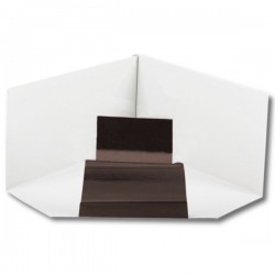 Угол желоба 120х86 внутренний "МП МОДЕРН"