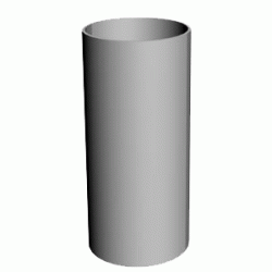 Труба водосточная Döcke LUX